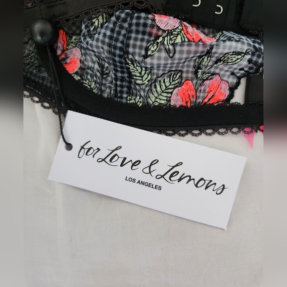 For Love And Lemons Penelope Bra Size M NWT - Picture 11 of 15